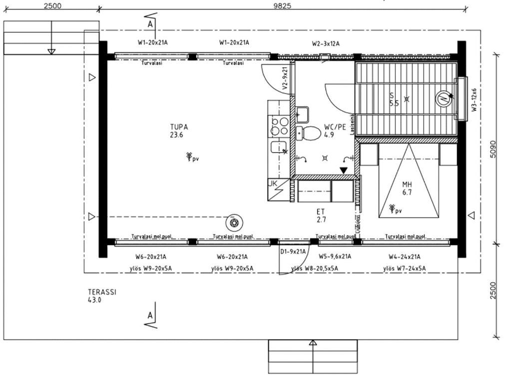 Виллы Villa Váibmu Инари-48